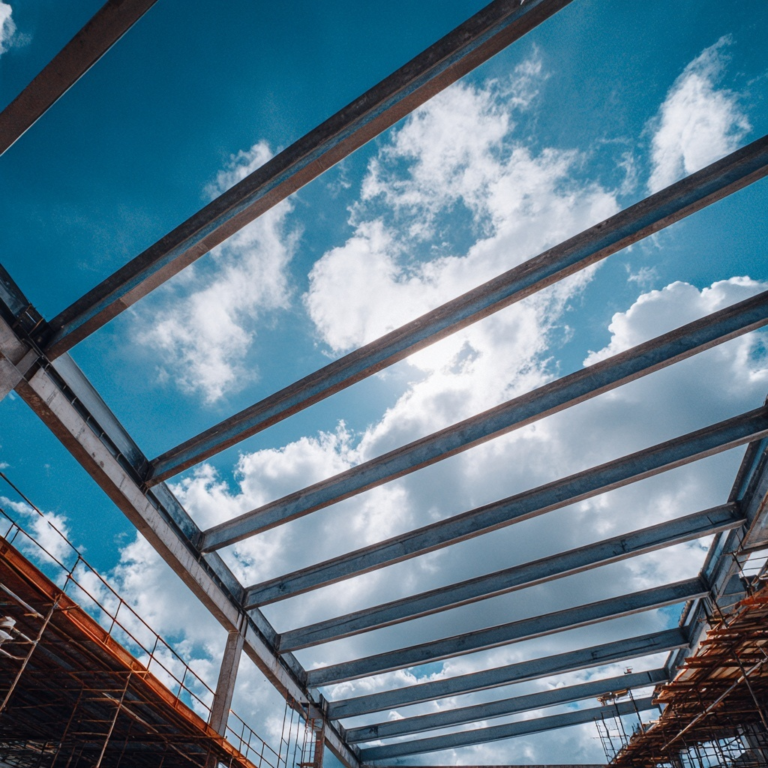 construção de edifícios metálicos