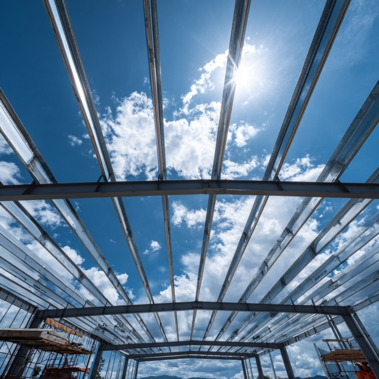 soluções de metal para construção